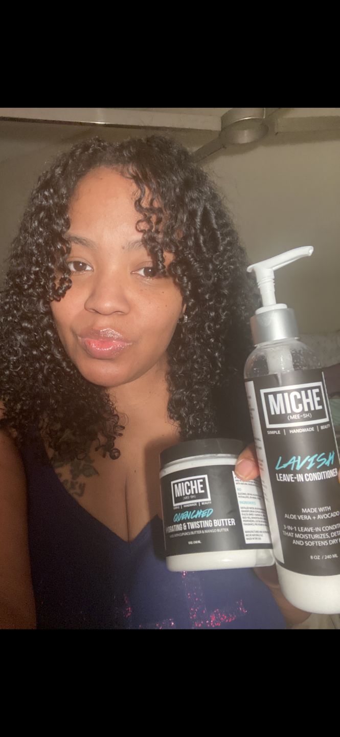 Customer photo review of POLISHED Hair & Scalp Oil