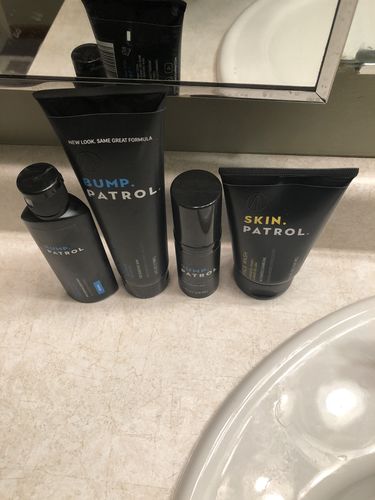 Customer photo review of THE PERFECT SHAVE KIT
