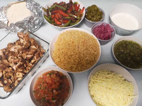 Customer photo review of Boojum Mexican Fajita Meal Kit For 4 People