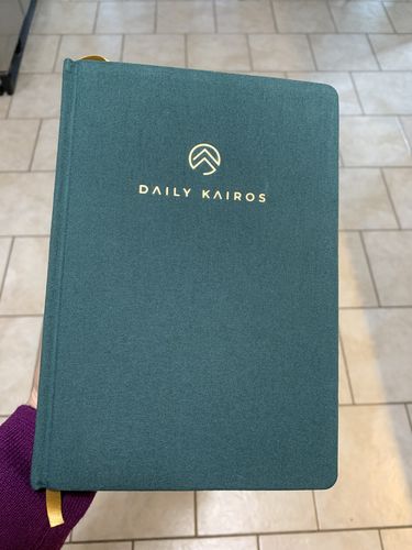 Customer photo review of Daily Kairos Prayer Journal