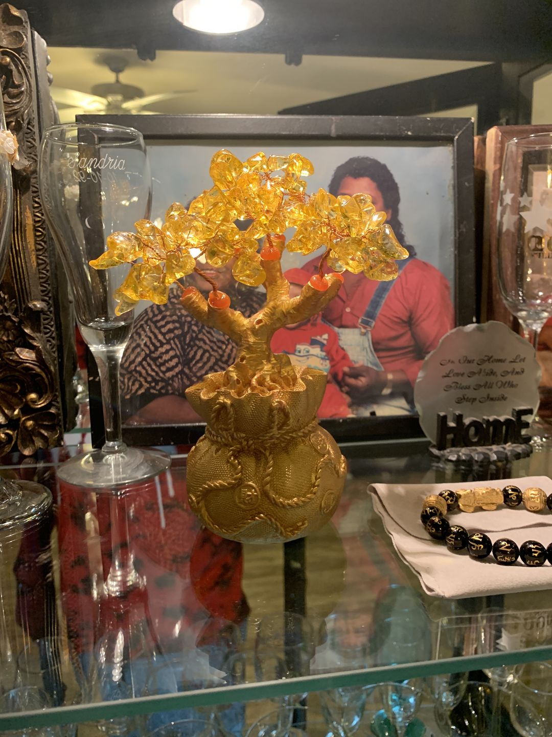 Customer photo review of Feng Shui Citrine Money Tree Wealth Ornaments