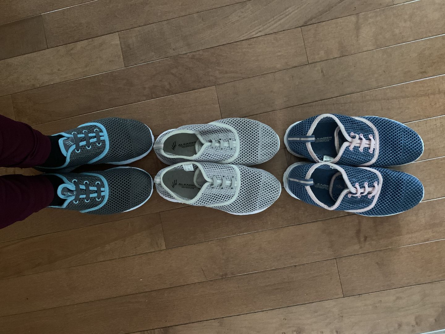 Customer photo review of Aleader Women's Xdrain Classic 1.0 Water Shoes