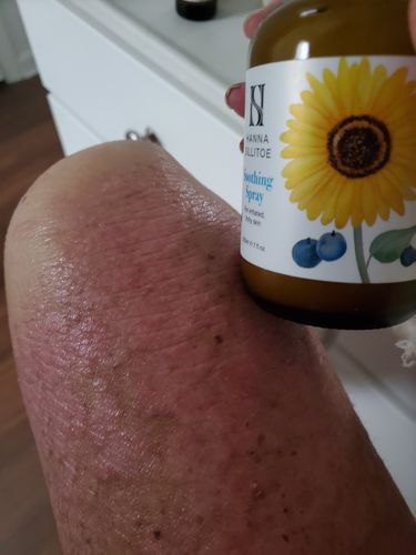 Customer photo review of Body Cream with Chia Oil