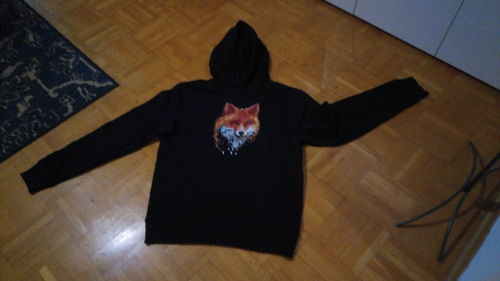 Customer photo review of FUCHS GEMÄLDE - BIO  - Unisex Hoodie (BASIC)