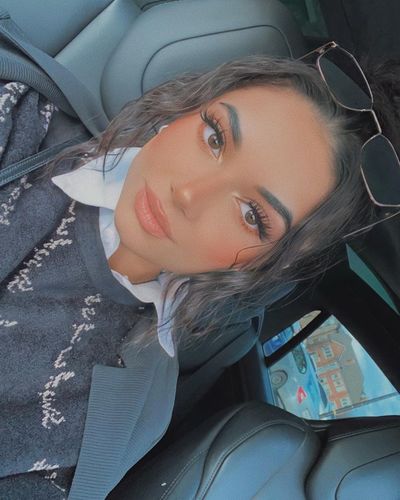 Customer photo review of Icoloured® Queen Brown Colored Contact Lenses