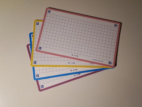 Avis photo d'un client sur Flashcards FLASH 2.0 OXFORD # 80 cartes 7,5 x 12,5 cm - petits carreaux