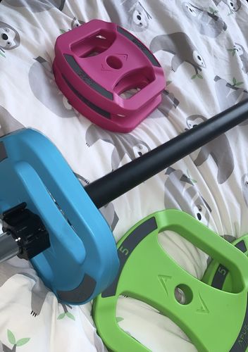 Customer photo review of Space Bar Set Apus BODY PUMP / HALF PRICE