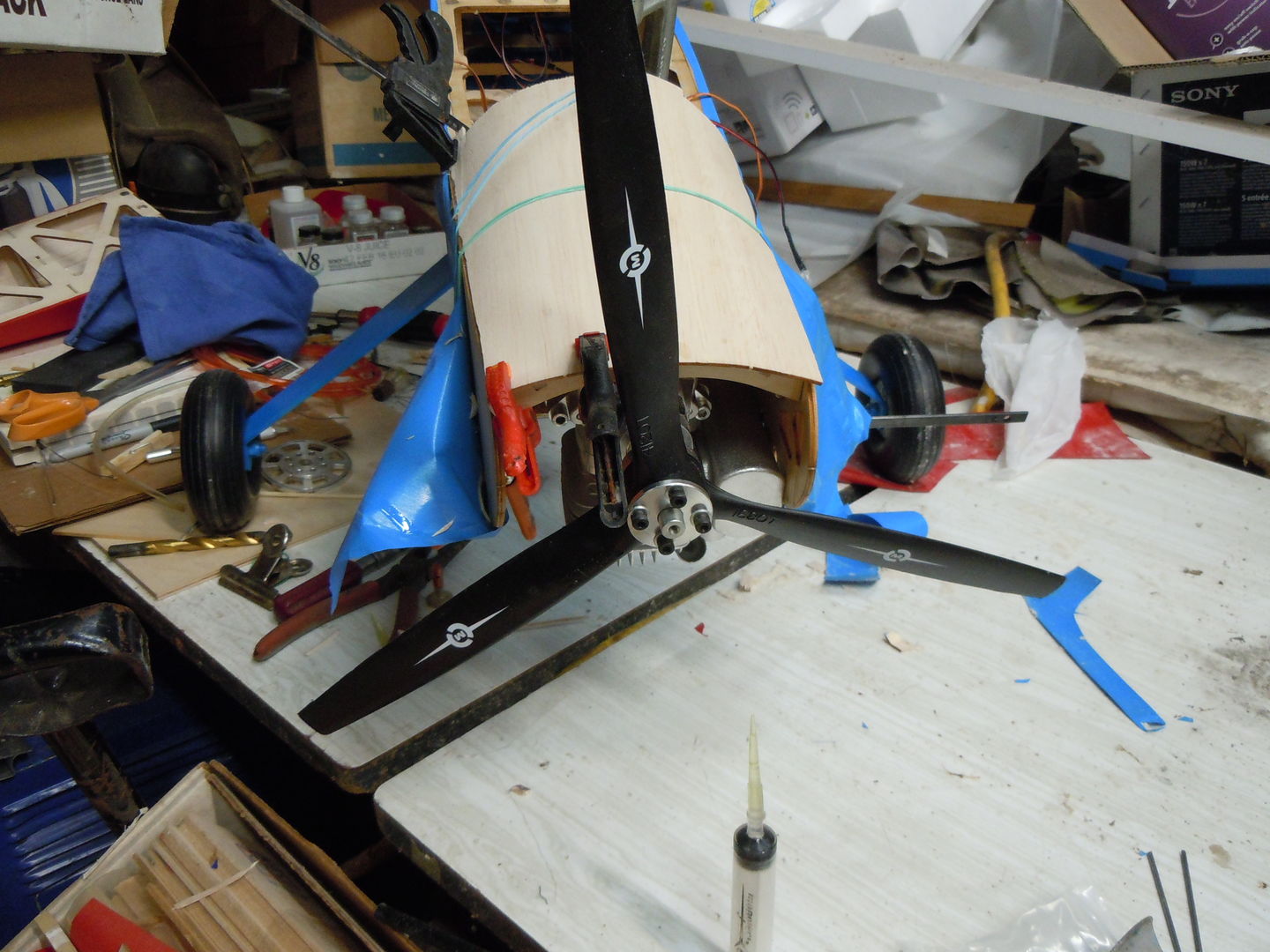 Customer photo review of 3-Blade - 16x8 Propeller