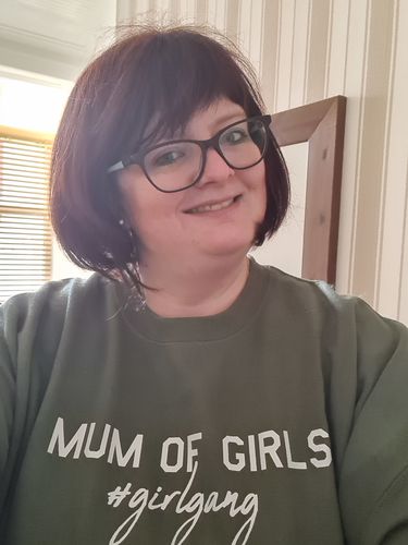 Customer photo review of Mum of Girls (#GirlGang) Sweatshirt (MRK X)