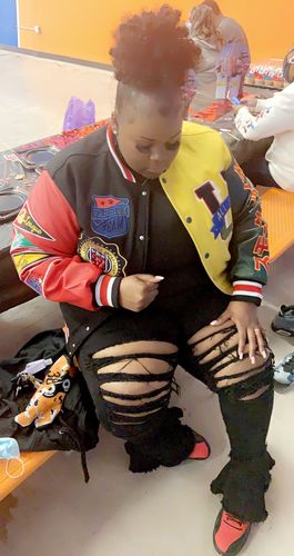 Customer photo review of ALL STAR VARSITY JACKET