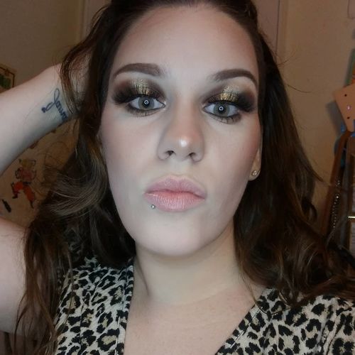 Customer photo review of Icoloured® Polar Lights Brown Colored Contact Lenses
