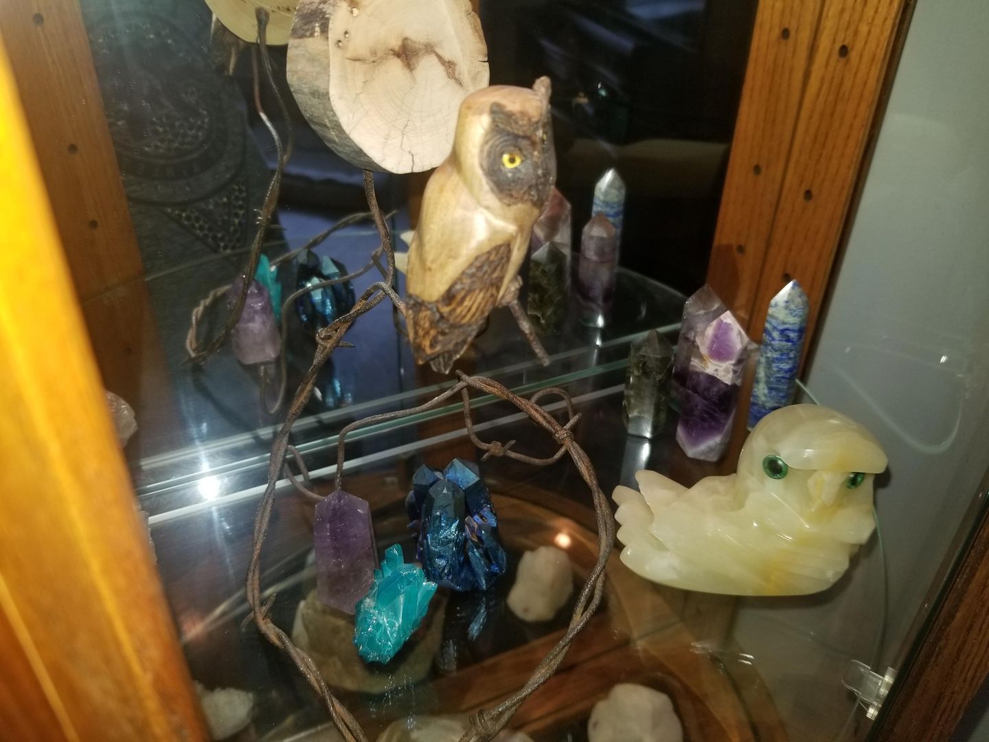 Customer photo review of Rainbow Fluorite Wand