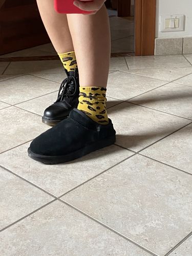 Customer photo review of Elettra Christmas Box: 3 pack Calze Leopardate