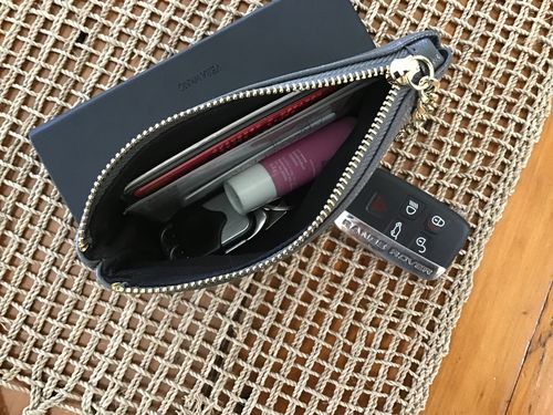 Customer photo review of CHARCOAL COIN PURSE