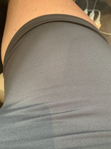 Customer photo review of Serenity Scrunch Shorts