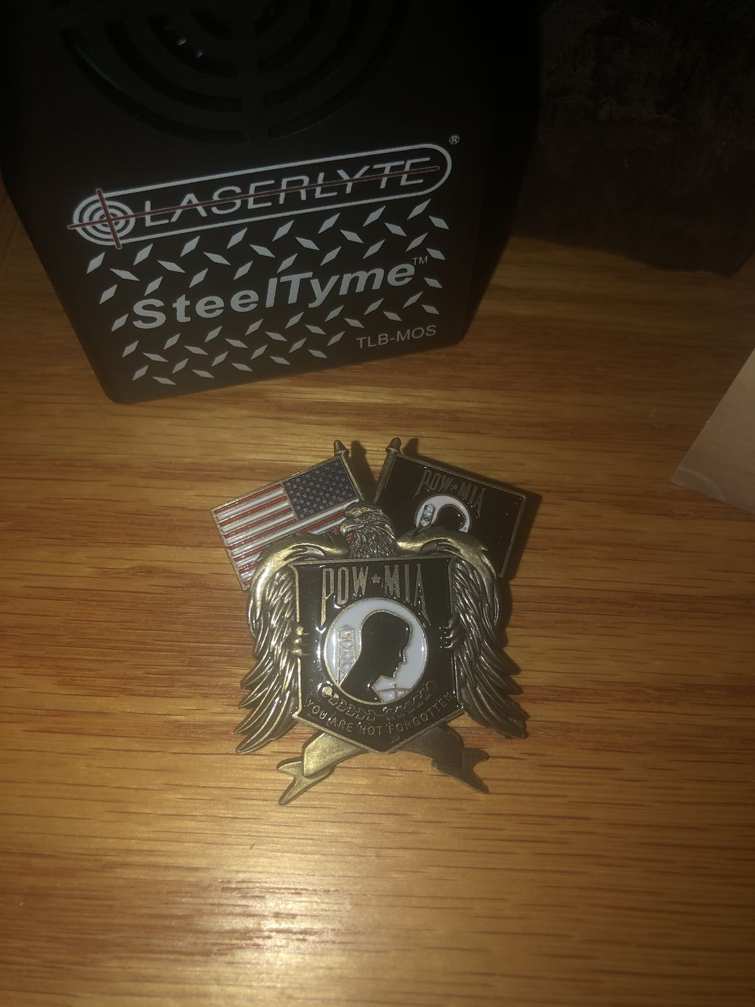 Customer photo review of POW*MIA Memorial Pin