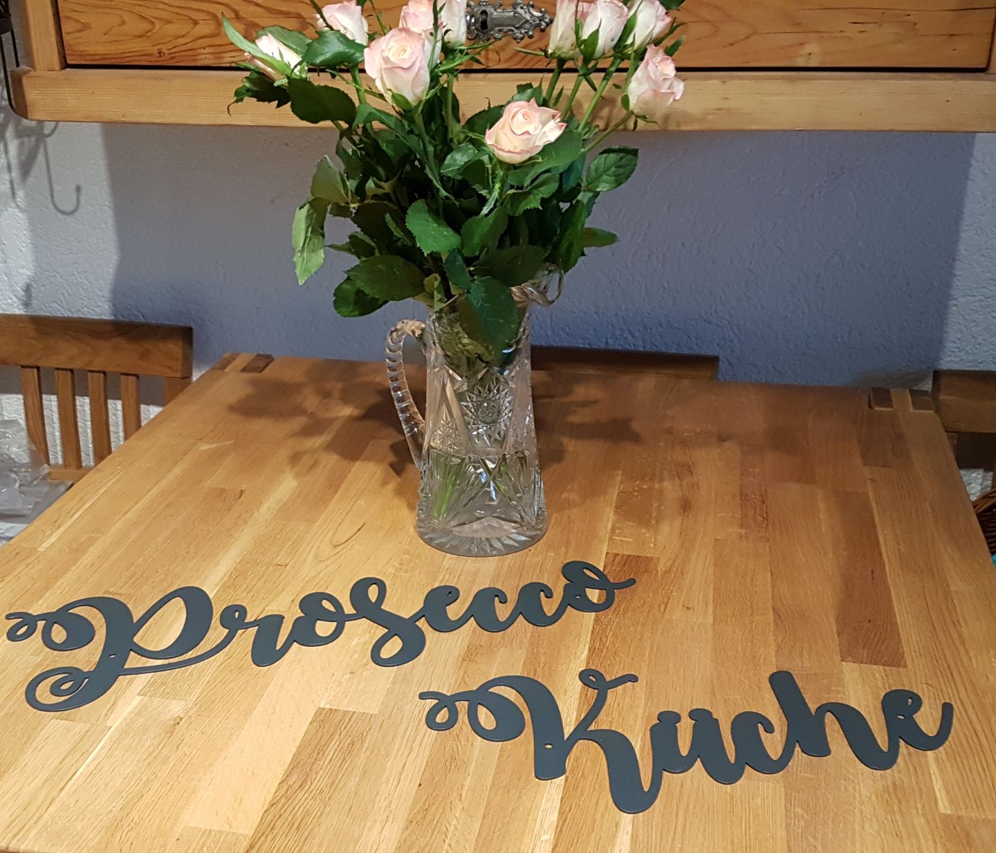 Customer photo review of Dein persönlicher Schriftzug