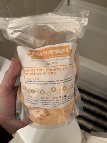 Customer photo review of Bath Crumble - Fruity Pebbles