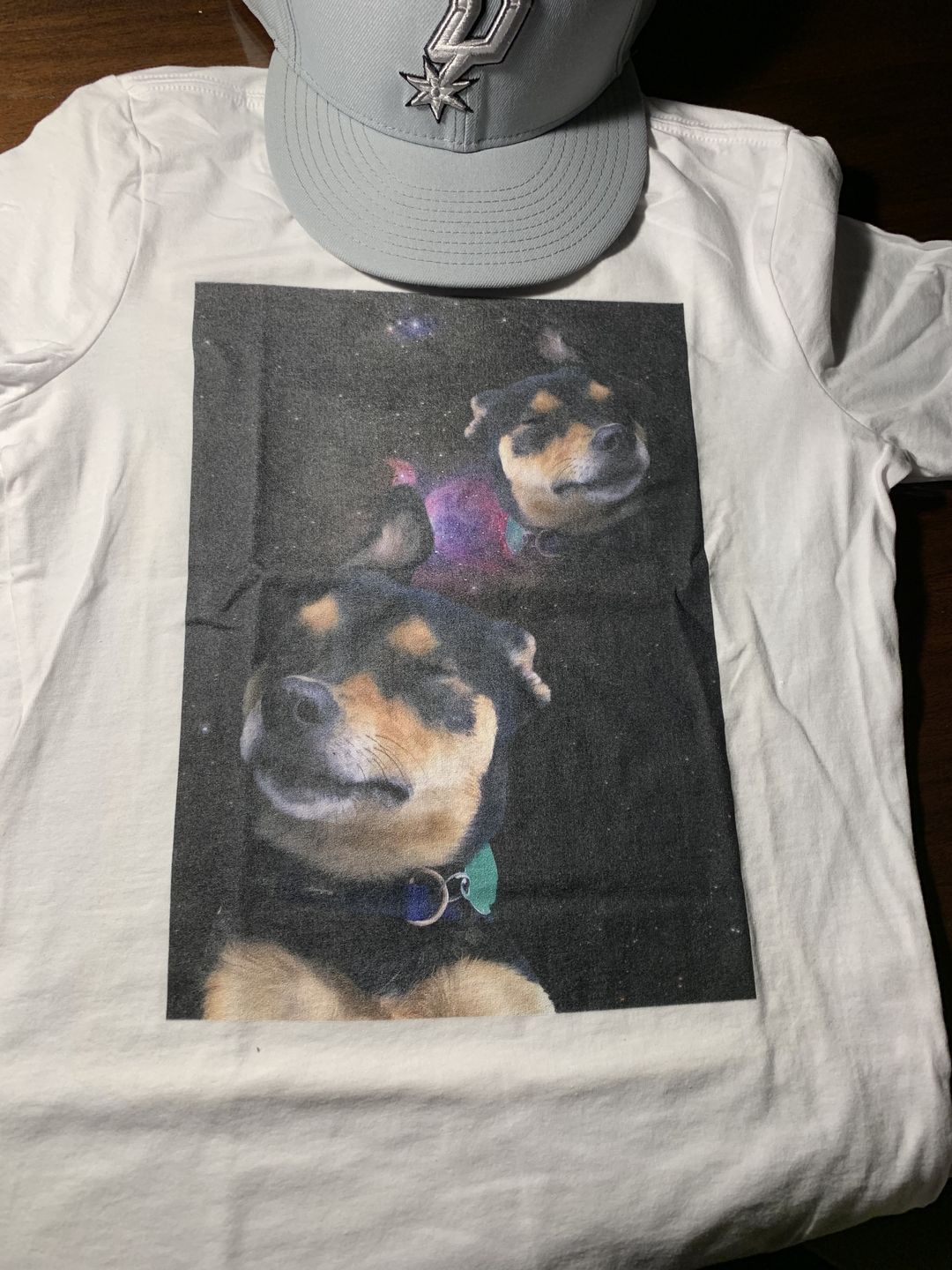 Customer photo review of Custom Pet Art Women's Crew
