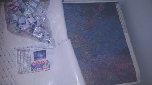 Customer photo review of 5D Diamond Painting Sternehimmel