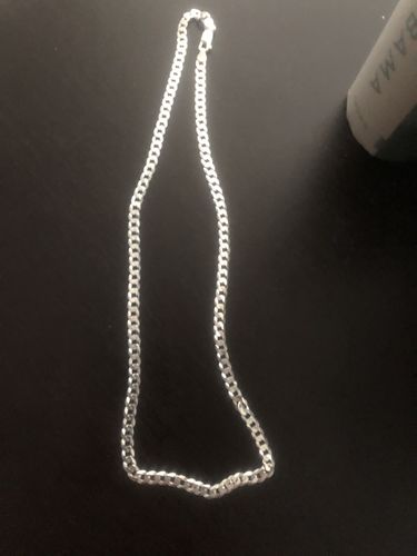 Customer photo review of Naked Cuban Chain