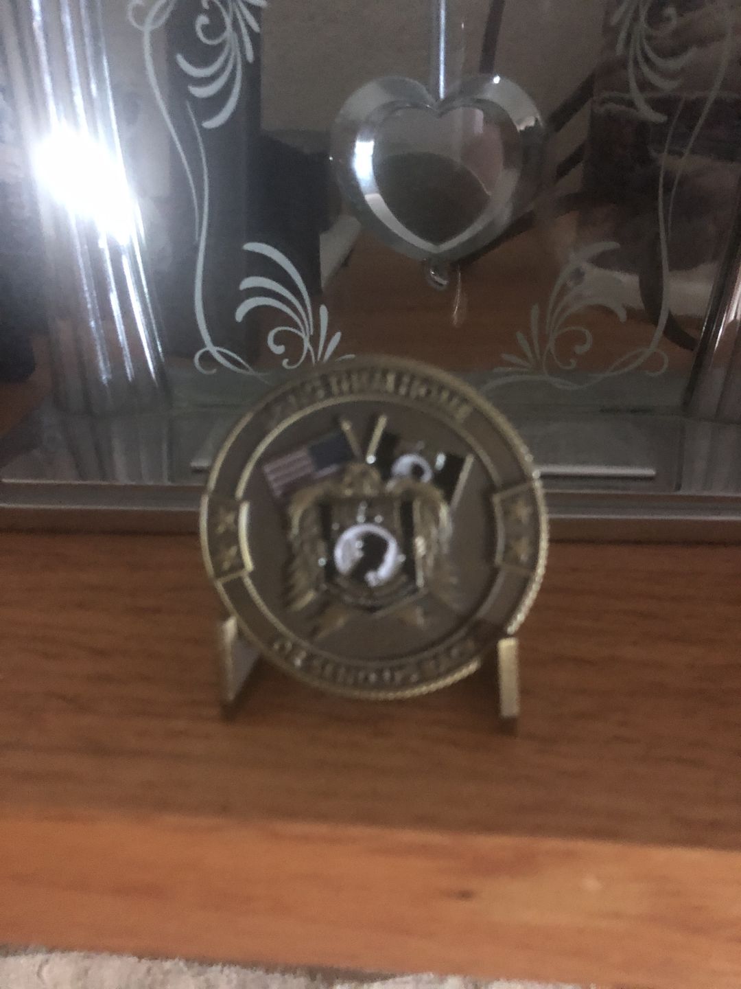 Customer photo review of POW*MIA Memorial Coin