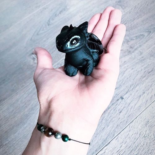Customer photo review of Figurine Dragon<br> Krokmou
