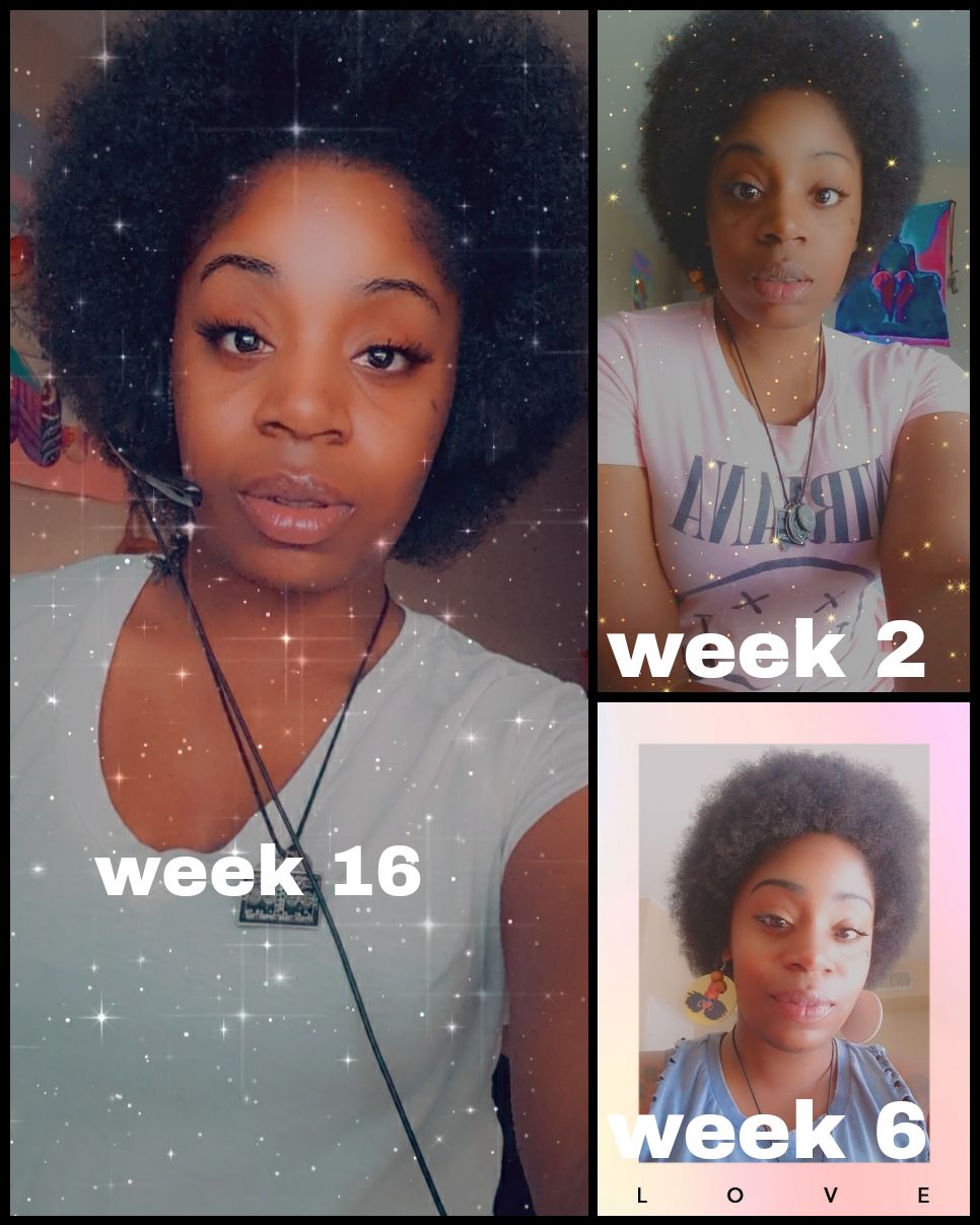 Customer photo review of Fenugreek Capsules (Full Hair)