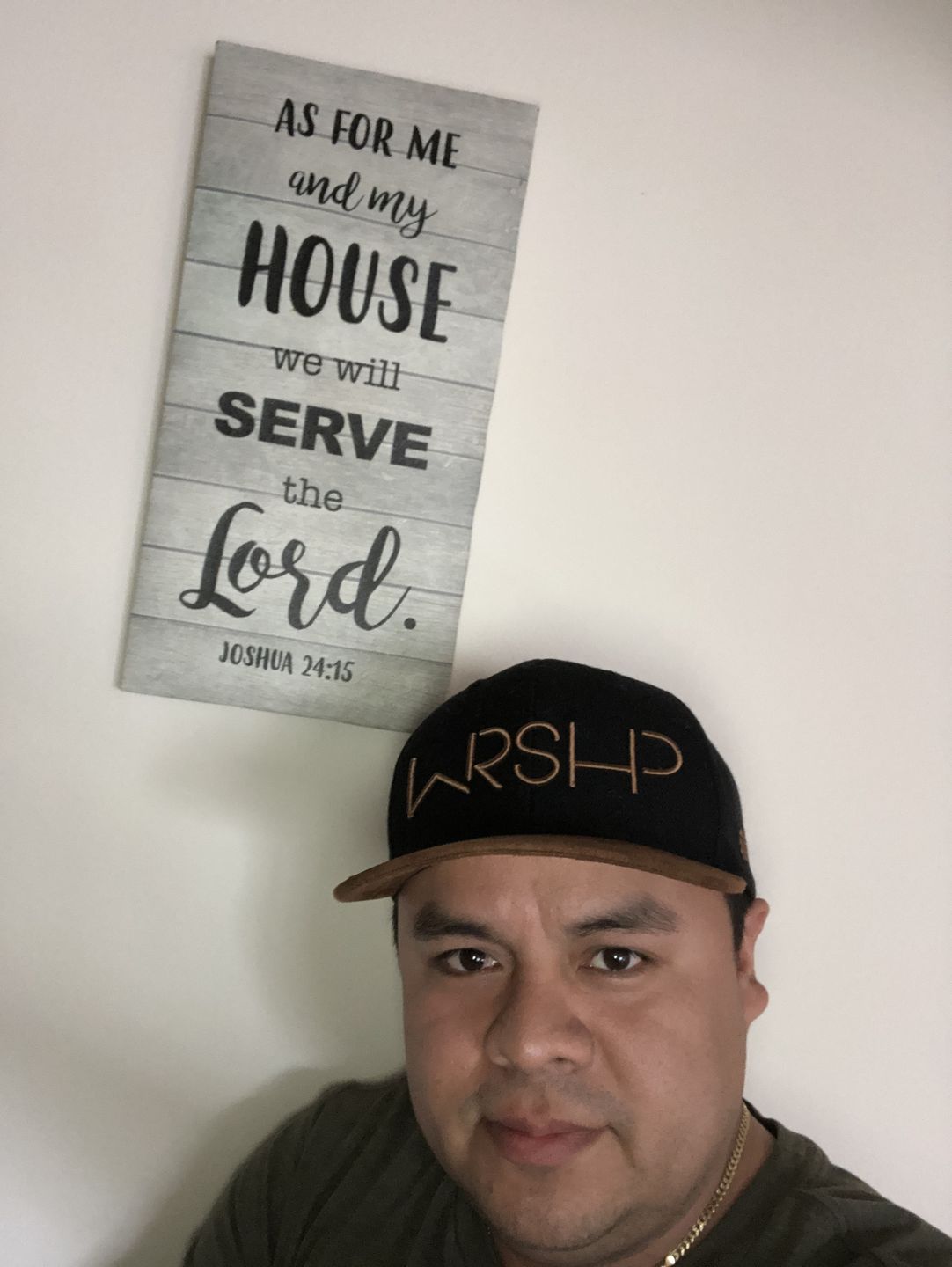 Customer photo review of WRSHP - Mocha Suede Snapback