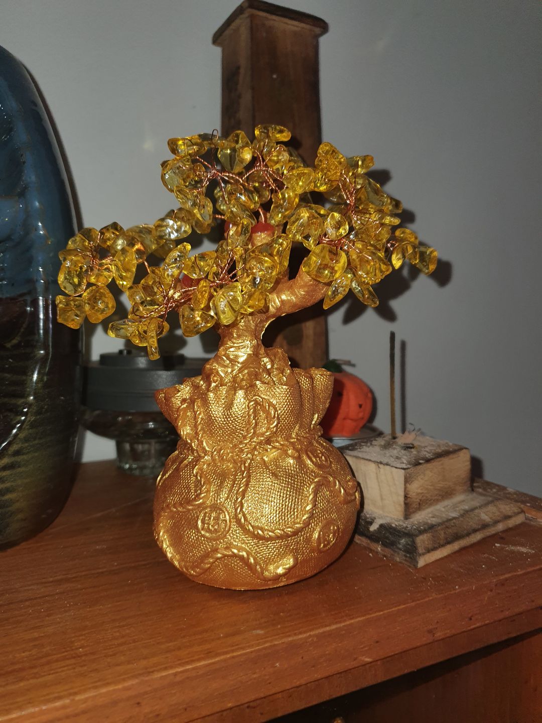 Customer photo review of Feng Shui Citrine Money Tree Wealth Ornaments