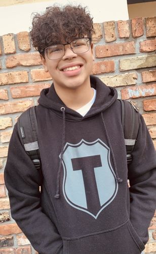 Customer photo review of Tatum Shield Hoodie