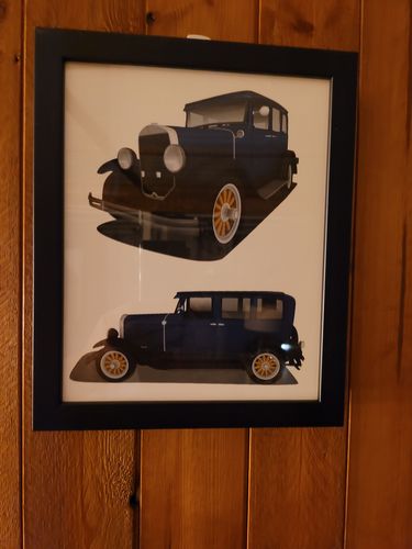 Customer photo review of Custom Car Portrait