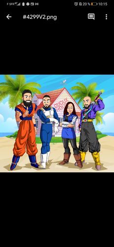 Customer photo review of Caricature cartoon dessinée à la main: En mode manga