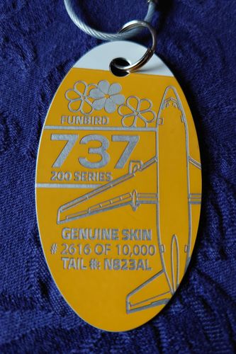 Customer photo review of ALOHA AIRLINES BOEING 737 - PLANETAG - TAIL# N823AL