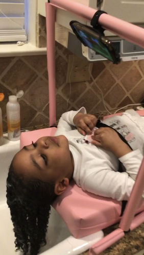 Customer photo review of Shampoo Mat Deluxe