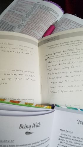 Customer photo review of Daily Kairos Prayer Journal