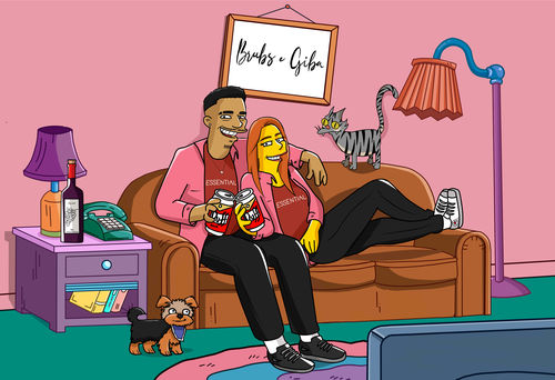 Customer photo review of RETRATO EM ARQUIVO DIGITAL FAMILIA AMARELA