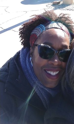 Customer photo review of Curly Hair Wash and Go System with Organic Jojoba Oil for Moisturizing Hair with Lavender Fragrance (Step 1 - 4)