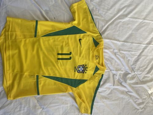 Customer photo review of Brazil - 2002 World cup kit