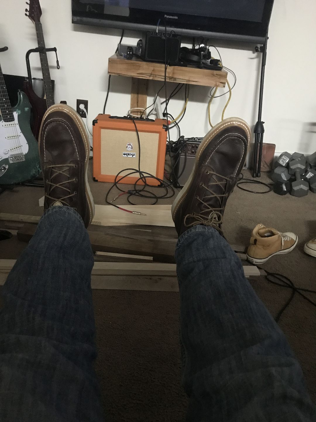 Customer photo review of Irish Setter by Red Wing Men's Ashby Soft Toe 6-inch Lace-Up Boots 83605