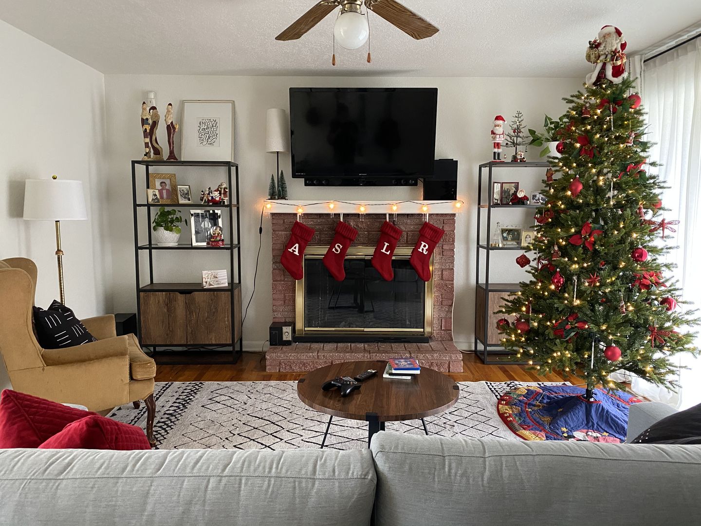 Customer photo review of Alma Scandi Silver Rug