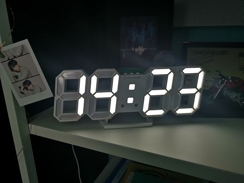 Customer photo review of ASTRONORD™ Digital LED Clock