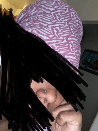 Customer photo review of Opal Top Titanium Nose Screw