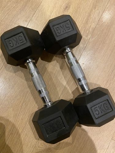 Customer photo review of Apus Sport Black Hex Dumbells Selection up to 50% OFF