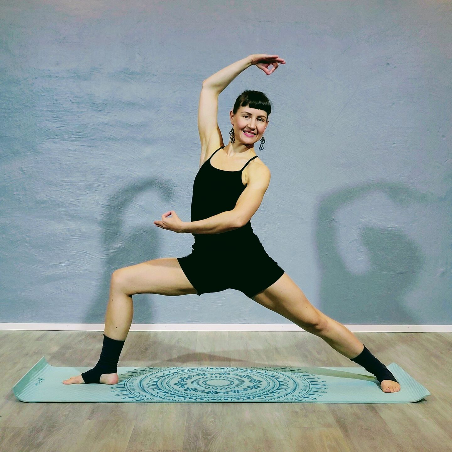 Customer photo review of Organic Cotton Short Yoga Jumpsuit