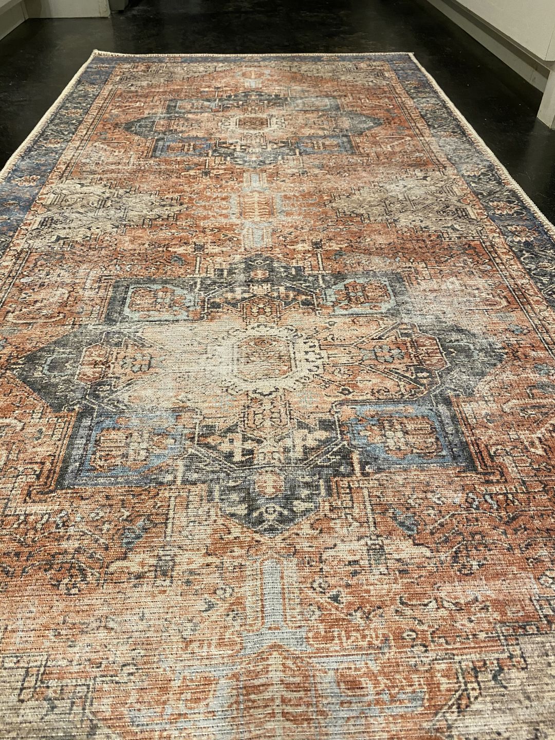 Customer photo review of Distressed Vintage Cezanne Terracotta Sky Runner