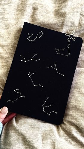Customer photo review of Tsuki 'Constellations' Limited Edition Bullet Journal ☾