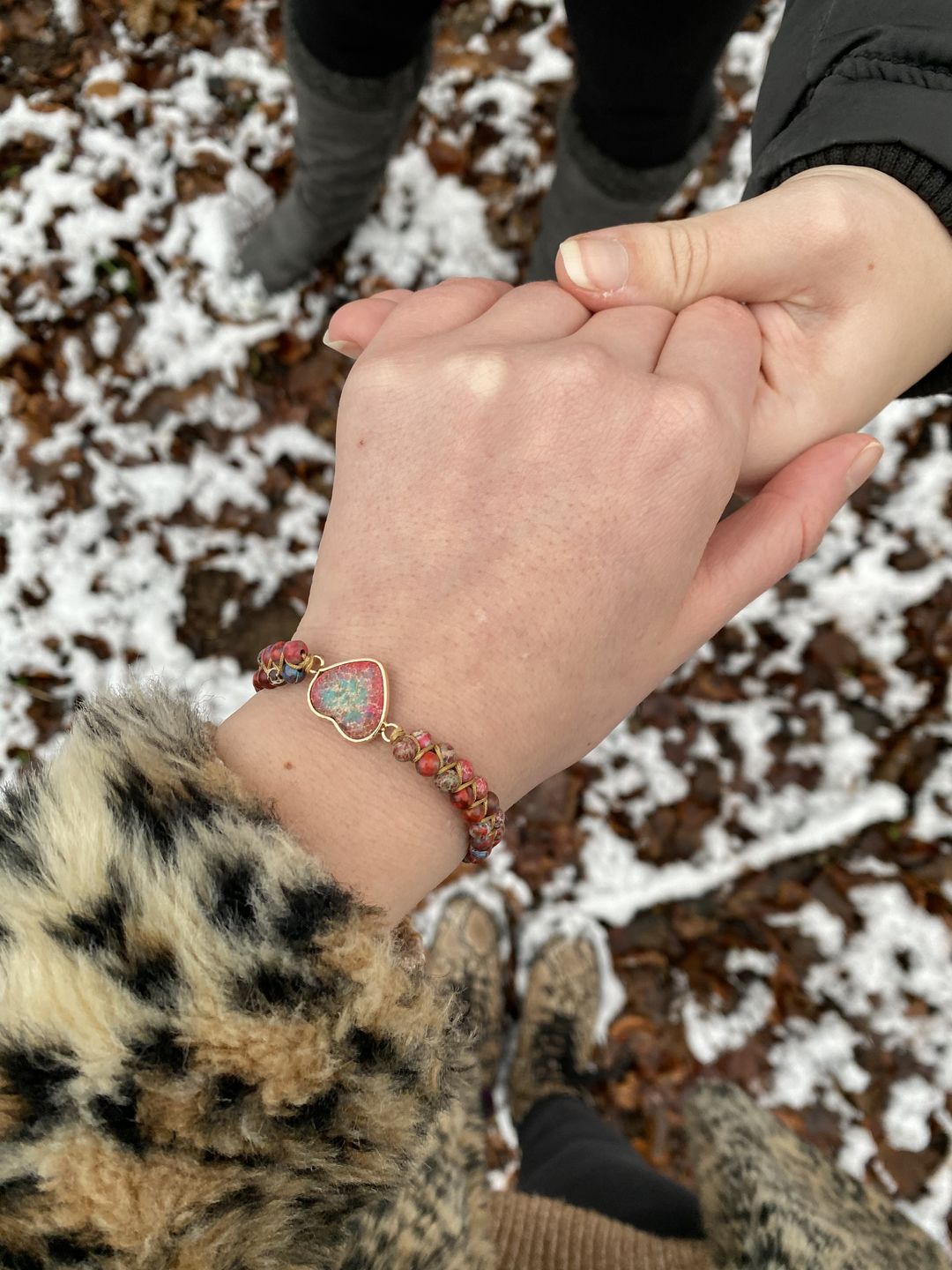 Customer photo review of HERZ Armband Jaspis