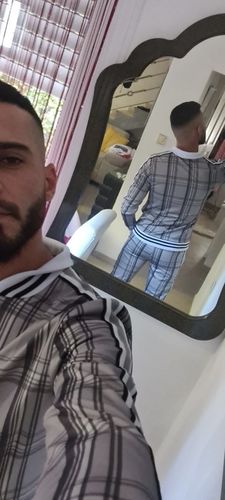 Customer photo review of Plaid Printed Loose Suit