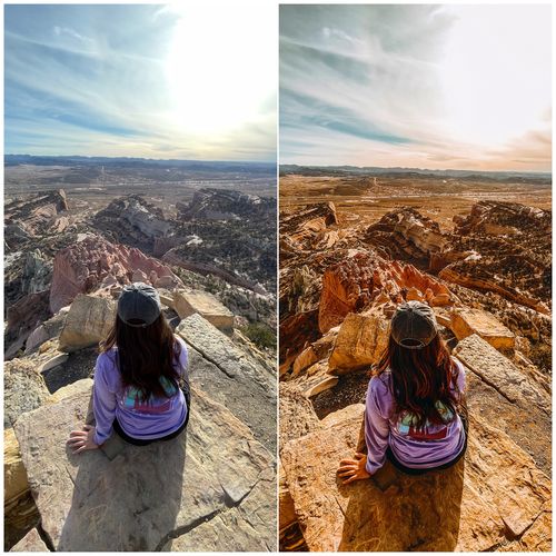 Customer photo review of GOLDEN HOUR LIGHTROOM PRESETS